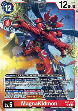 MagnaKidmon (EX7-013) (V.1) - Digimon Liberator (Super Rare) [EX-07-013]