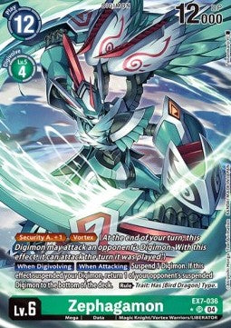 Zephagamon (EX7-036) (V.2) - Digimon Liberator (Alternative Art) [EX-07-036]