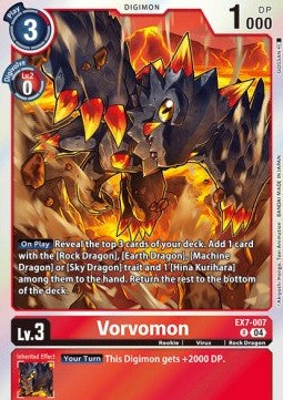 Vorvomon (EX7-007) - Digimon Liberator (Rare) [EX-07-007]