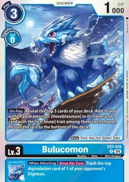 Bulucomon (EX7-016) (V.1) - Digimon Liberator (Rare) [EX-07-016]