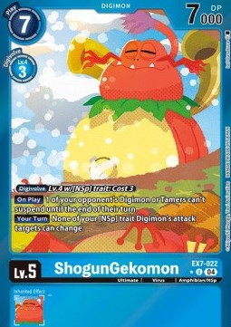ShogunGekomon (EX7-022) (V.2) - Digimon Liberator (Alternative Art) [EX-07-022]