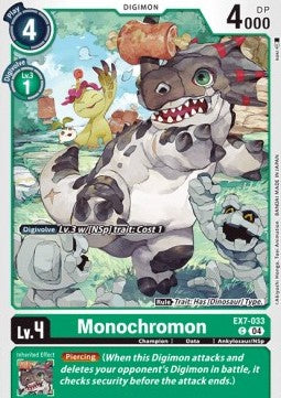 Monochromon (EX7-033) (V.1) - Digimon Liberator (Common) [EX-07-033]
