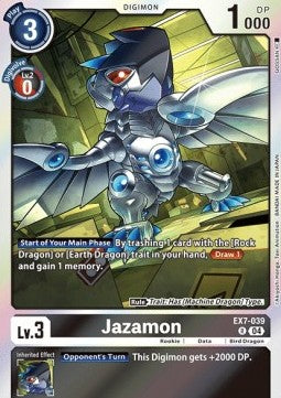 Jazamon (EX7-039) - Digimon Liberator (Rare) [EX-07-039]