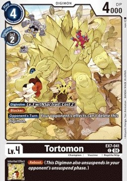 Tortomon (EX7-041) (V.1) - Digimon Liberator (Common) [EX-07-041]