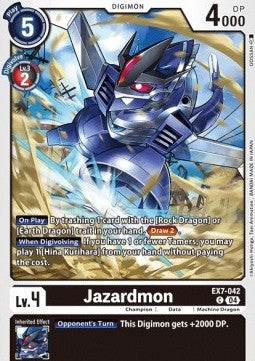 Jazardmon (EX7-042) (V.1) - Digimon Liberator (Common) [EX-07-042]