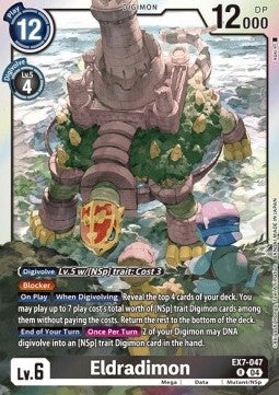 Eldradimon (EX7-047) - Digimon Liberator (Rare) [EX-07-047]