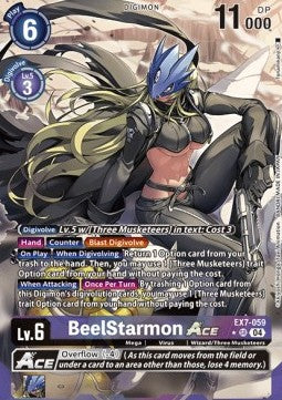 BeelStarmon Ace (EX7-059) (V.2) - Digimon Liberator (Alternative Art) [EX-07-059]