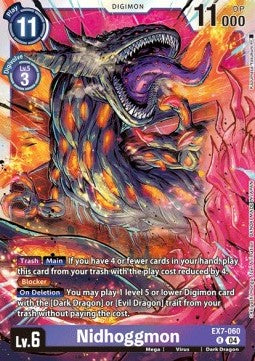 Nidhoggmon (EX7-060) - Digimon Liberator (Rare) [EX-07-060]