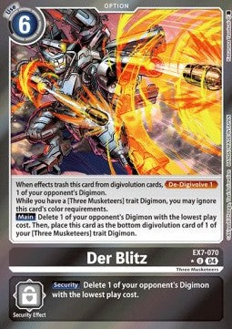 Der Blitz (EX7-070) (V.2) - Digimon Liberator (Alternative Art) [EX-07-070]