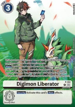 Digimon Liberator (P-151) - Digimon Liberator (Alternative Art) [EX-07-P-151]