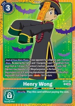 Henry Wong (ST17-10) - Special Tournament Promos (Alternative Art) [STP-ST17-10]