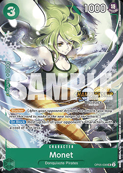Monet (OP05-036) (V.1) - Special Tournament Promos (Uncommon) [STP-OP05-036]