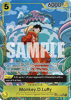 Monkey.D.Luffy (OP07-109) - Two Legends (Special Rare) [OP08-OP07-109]