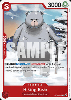 Hiking Bear (OP08-010) - Two Legends (Uncommon) [OP08-010]