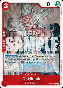 Dr.Hiriluk (OP08-016) - Two Legends (Rare) [OP08-016]