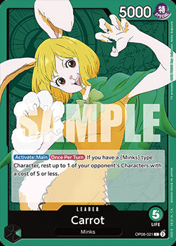 Carrot (OP08-021) (V.1) - Two Legends (Leader) [OP08-021]