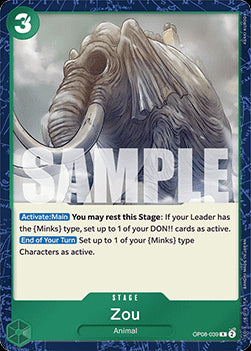 Zou (OP08-039) - Two Legends (Rare) [OP08-039]