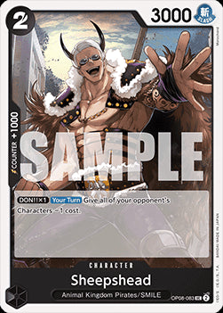 Sheepshead (OP08-083) - Two Legends (Uncommon) [OP08-083]