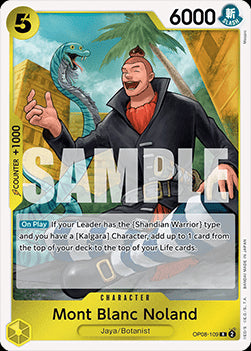 Mont Blanc Noland (OP08-109) - Two Legends (Rare) [OP08-109]