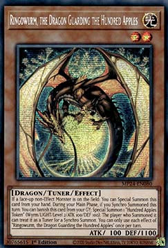 Ringowurm, the Dragon Guarding the Hundred Apples - 25th Anniversary Tin: Dueling Mirrors (Secret Rare) [MP24-080]