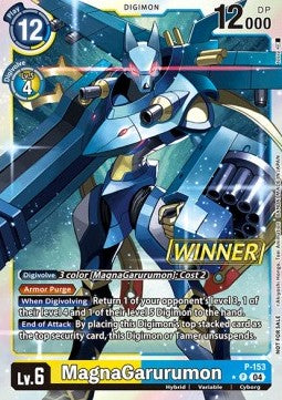 MagnaGarurumon (P-153) (V.2) - Official Tournament Pack Events (Alternative Art) [OTPE-P-153]