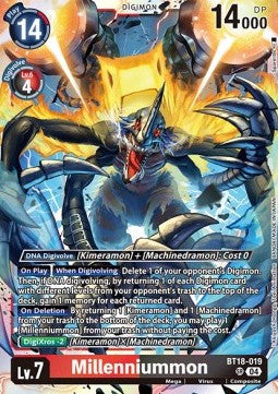 Millenniummon (BT18-019) (V.1) - Special Booster Ver 2.0 (Super Rare) [SB2.0-019]