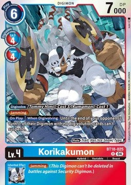 Korikakumon (BT18-025) (V.1) - Special Booster Ver 2.0 (Rare) [SB2.0-025]