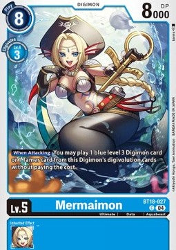 Mermaimon (BT18-027) - Special Booster Ver 2.0 (Common) [SB2.0-027]