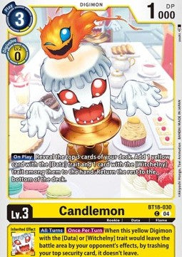 Candlemon (BT18-030) - Special Booster Ver 2.0 (Common) [SB2.0-030]
