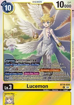 Lucemon (BT18-034) (V.1) - Special Booster Ver 2.0 (Rare) [SB2.0-034]