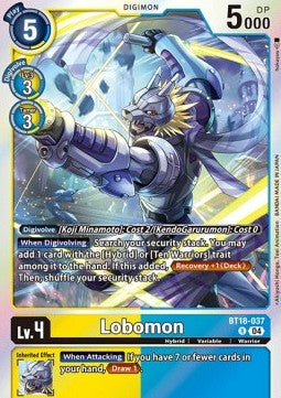Lobomon (BT18-037) - Special Booster Ver 2.0 (Rare) [SB2.0-037]