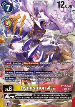 Dynasmon Ace (BT18-040) (V.2) - Special Booster Ver 2.0 (Alternative Art) [SB2.0-040]