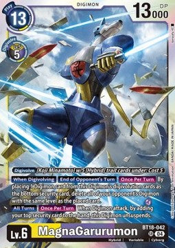 MagnaGarurumon (BT18-042) (V.1) - Special Booster Ver 2.0 (Super Rare) [SB2.0-042]