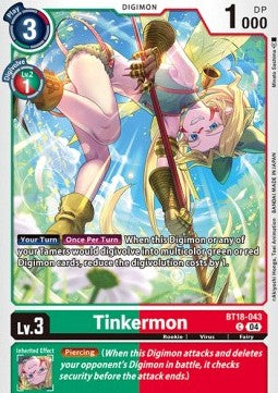 Tinkermon (BT18-043) - Special Booster Ver 2.0 (Common) [SB2.0-043]