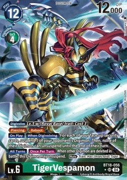 TigerVespamon (BT18-056) (V.2) - Special Booster Ver 2.0 (Alternative Art) [SB2.0-056]