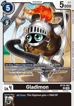 Gladimon (BT18-062) - Special Booster Ver 2.0 (Common) [SB2.0-062]