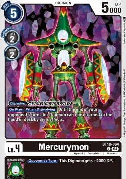 Mercurymon (BT18-064) - Special Booster Ver 2.0 (Common) [SB2.0-064]