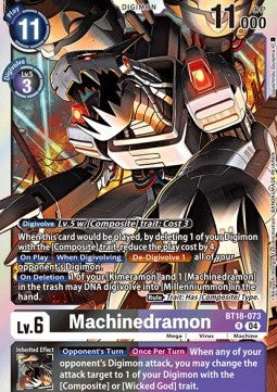 Machinedramon (BT18-073) - Special Booster Ver 2.0 (Rare) [SB2.0-073]