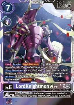 LordKnightmon Ace (BT18-083) (V.1)