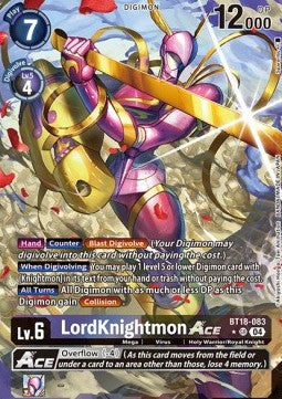 LordKnightmon Ace (BT18-083) (V.2) - Special Booster Ver 2.0 (Alternative Art) [SB2.0-083]