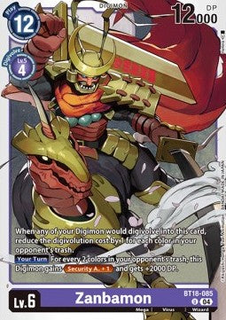 Zanbamon (BT18-085) - Special Booster Ver 2.0 (Uncommon) [SB2.0-085]