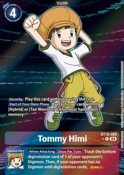 Tommy Himi (BT18-089) (V.2) - Promos: Special Booster Ver 2.0 (Alternative Art) [SB2.0P-BT18-089]