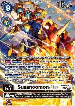 Susanoomon Ace (BT18-102) (V.2) - Special Booster Ver 2.0 (Alternative Art) [SB2.0-102]