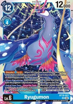Ryugumon (BT19-027) (V.1) - Special Booster Ver 2.0 (Super Rare) [SB2.0-BT19-027]