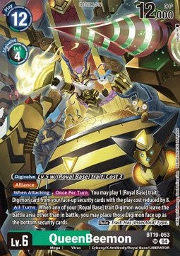 QueenBeemon (BT19-053) (V.1) - Special Booster Ver 2.0 (Super Rare) [SB2.0-BT19-053]