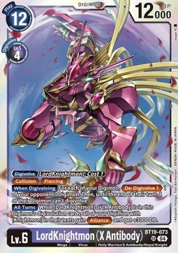 LordKnightmon (X Antibody) (BT19-073) (V.1) - Special Booster Ver 2.0 (Super Rare) [SB2.0-BT19-073]
