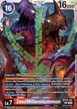 ZeedMillenniummon (BT19-101) (V.1) - Special Booster Ver 2.0 (Secret Rare) [SB2.0-BT19-101]