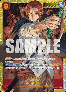 Shanks (OP01-120) (V.1) - The Best (Secret Rare) [PRB01-OP01-120]