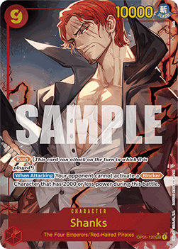Shanks (OP01-120) (V.2) - The Best (Alternate Art) [PRB01-OP01-120]