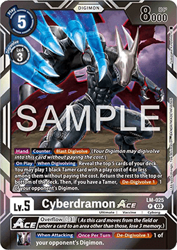 Cyberdramon Ace (LM-025)